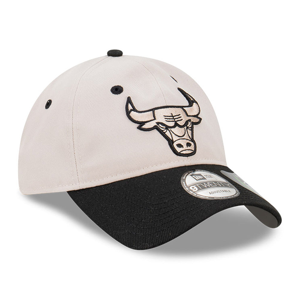 new era chicago bulls stone black repreve stone black 9twenty adjustable cap angle