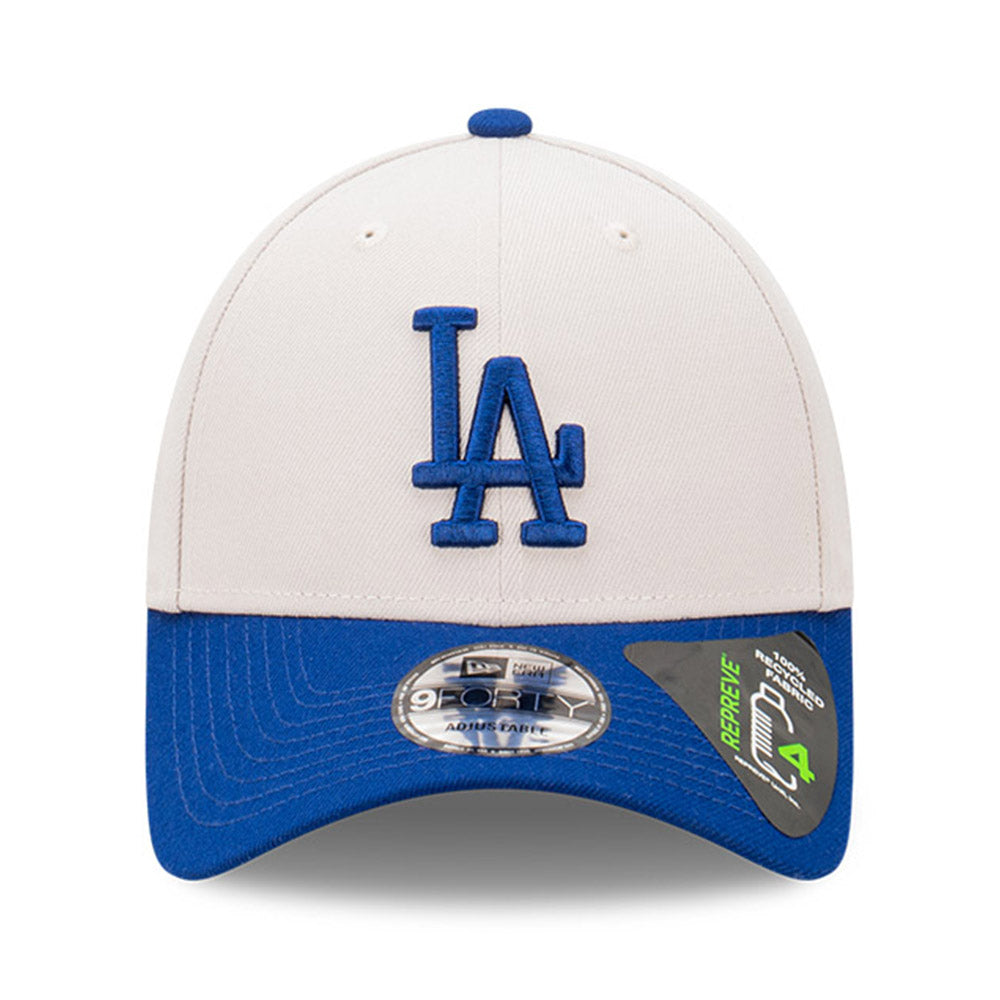 los angeles dodgers mlb two tone repreve stone 9forty adjustable cap side
