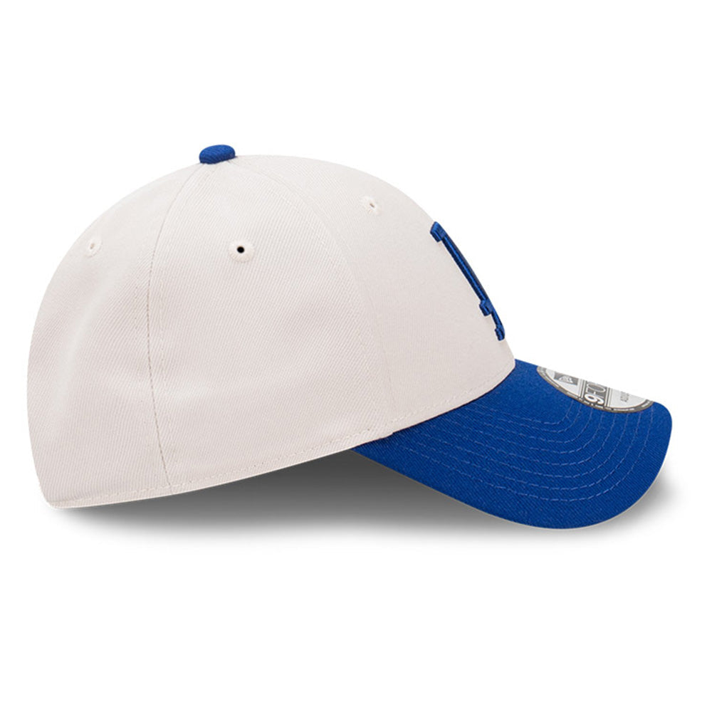los angeles dodgers mlb two tone repreve stone 9forty adjustable cap logo and print