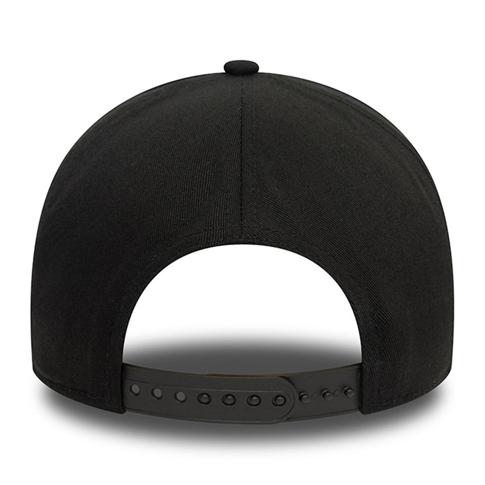 new era new york yankees monochrome black 9forty e frame adjustable cap angle