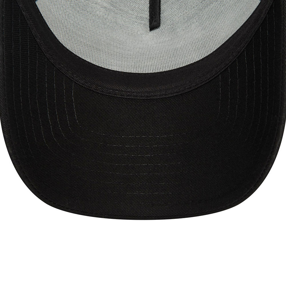 new era chicago white sox monochrome black 9forty e frame adjustable cap detail and color