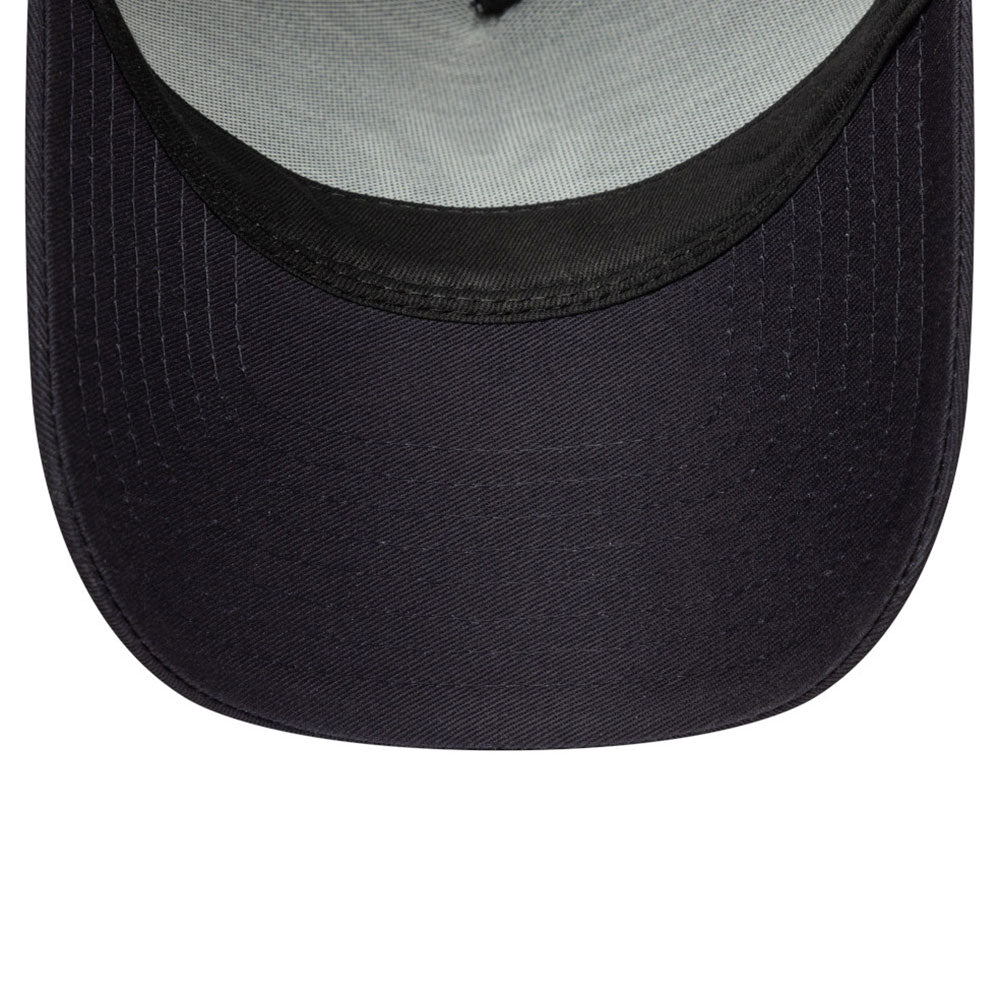 new era new york yankees multi patch navy white 9forty e frame trucker cap opposite