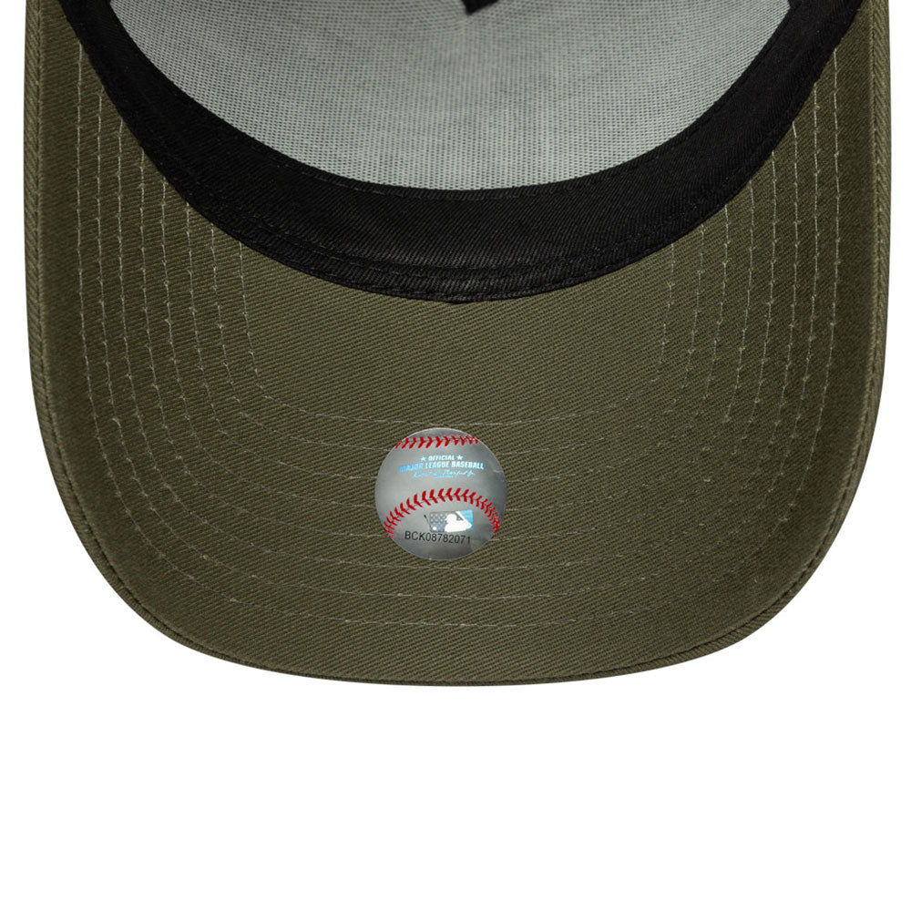 new era los angeles dodgers team outline new olive 9forty e frame trucker adjustable cap opposite