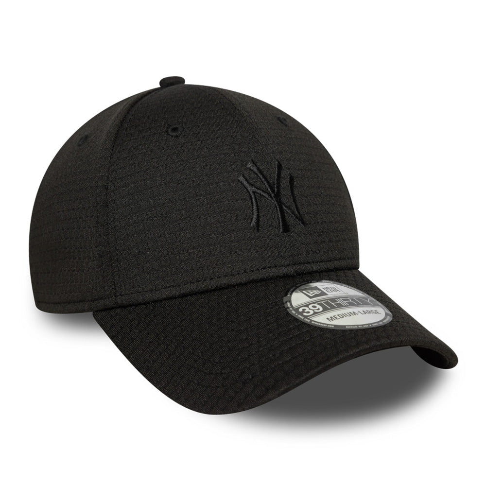 new york yankees stretch mesh black 39thirty stretch adjustable cap opposite