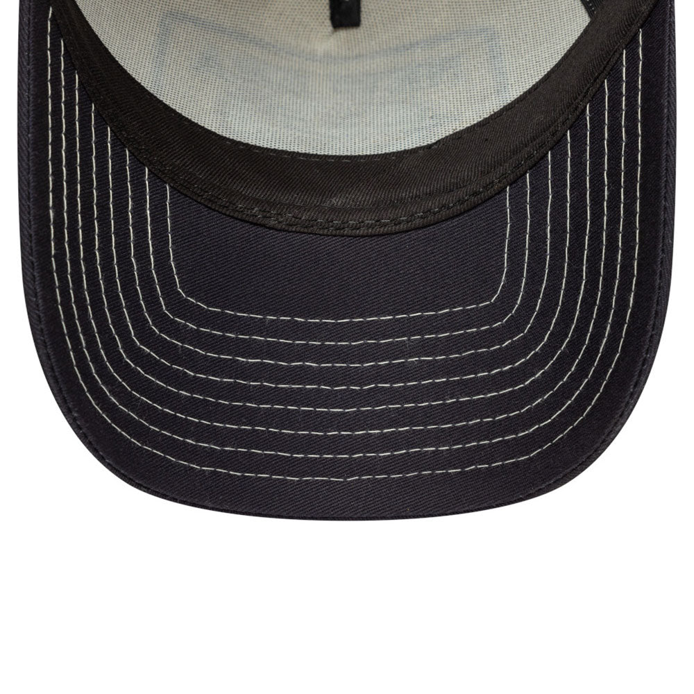 animal patch light cream 9forty e frame trucker cap detail and color