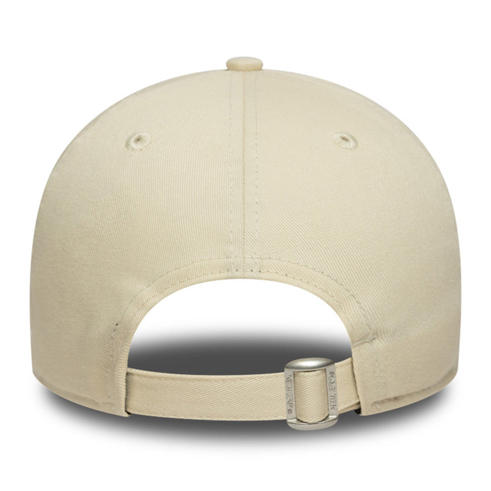 new era new york yankees side patch light cream 9forty adjustable cap detail and color