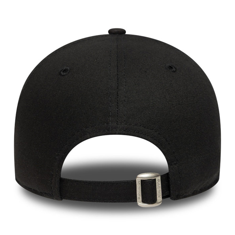 chicago bulls team outline black 9forty adjustable caps back angle