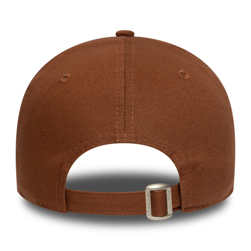 los angeles lakers team outline deep auburn 9forty adjustable cap back angle