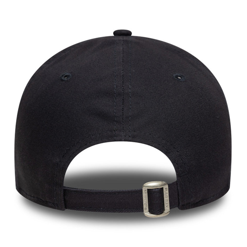 los angeles dodgers team outline navy 9forty adjustable cap back angle