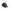 Black cap with a blue logo on a white background