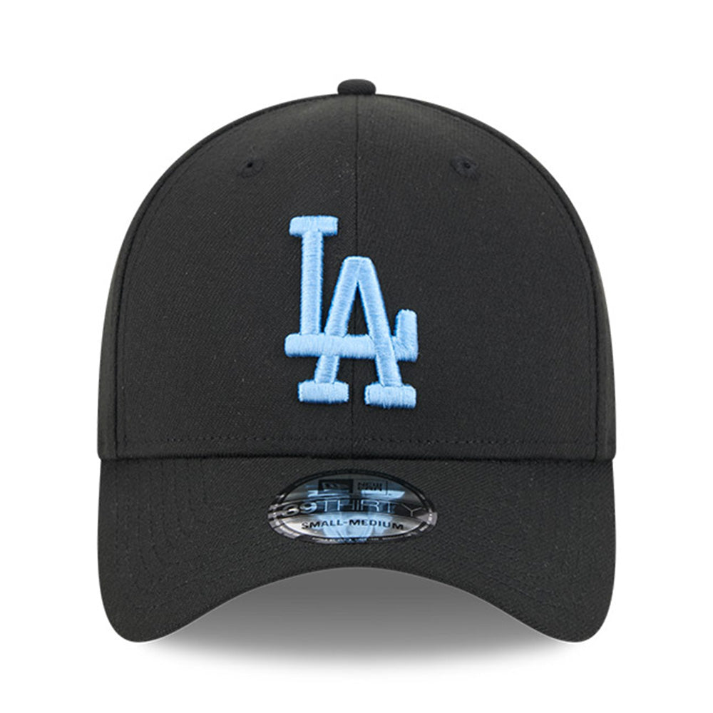 new era new york yankees q325 sky blue black 39thirty stretch fitted cap opposite