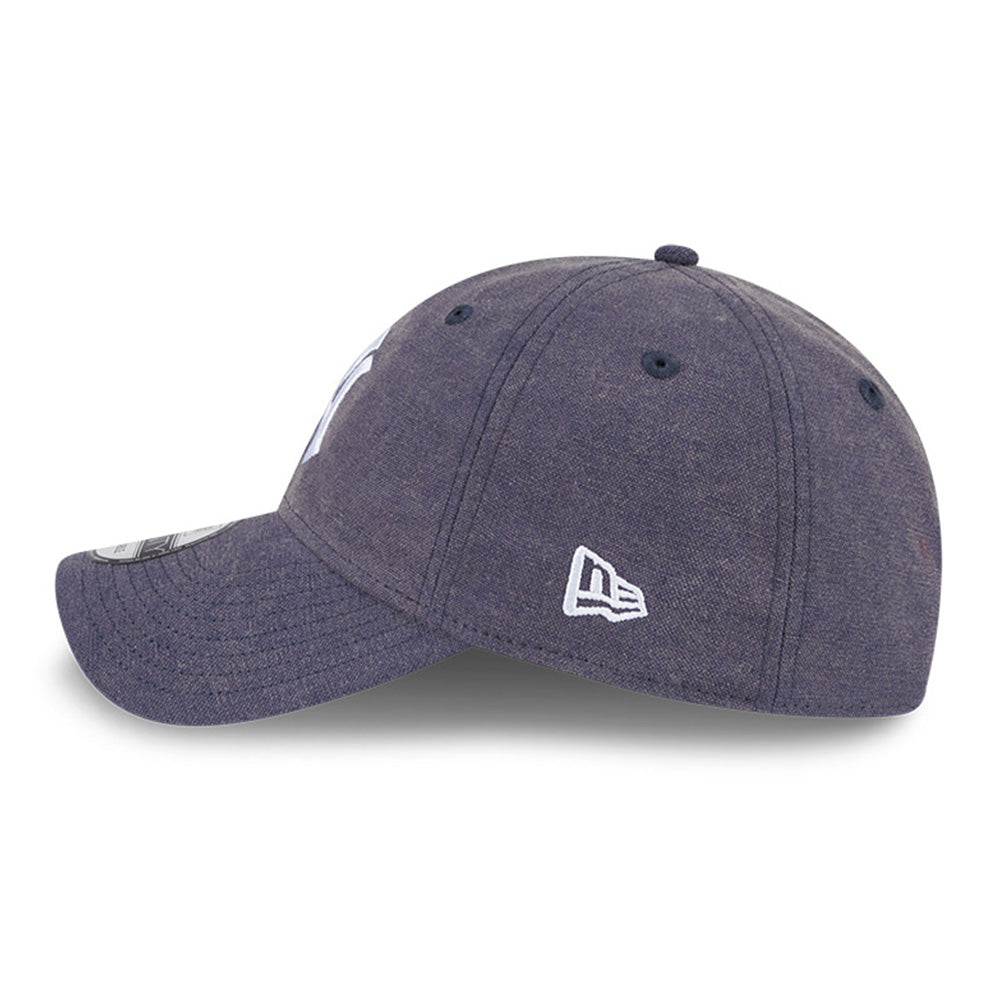 new era new york yankees vintage canvas oceanside blue 9twenty adjustable cap logo and print