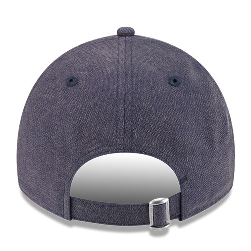 new era new york yankees vintage canvas oceanside blue 9twenty adjustable cap detail and color