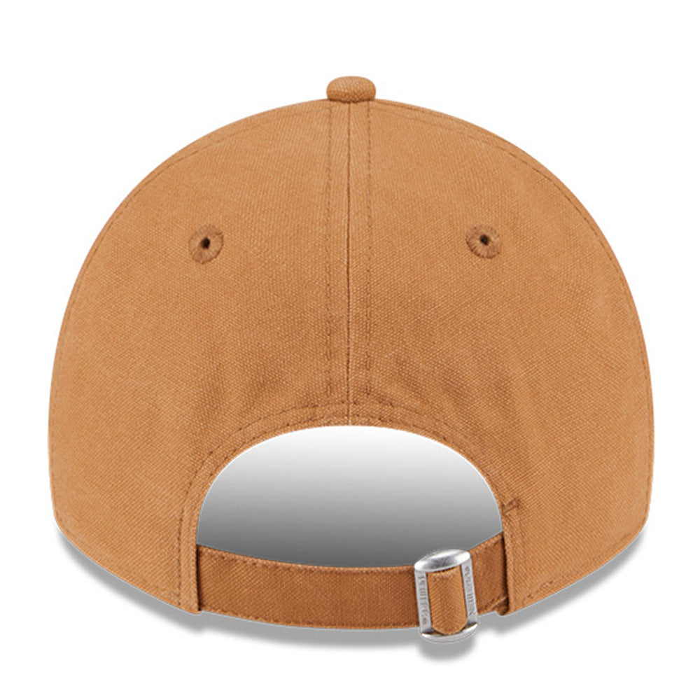 new era new york yankees vintage canvas light bronze 9twenty adjustable cap angle