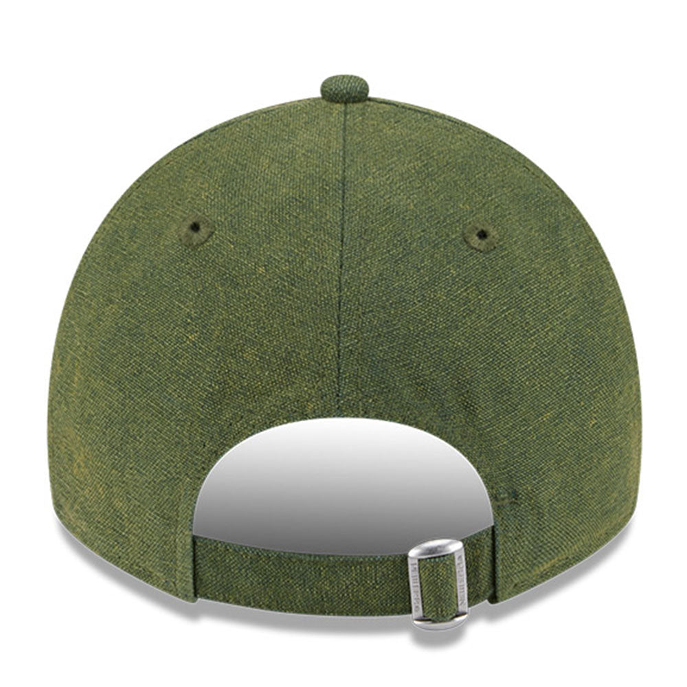new era new york yankees vintage canvas dark green 9twenty adjustable cap angle
