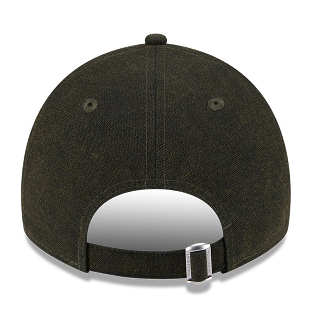 new era new york yankees vintage canvas black 9twenty adjustable cap angle