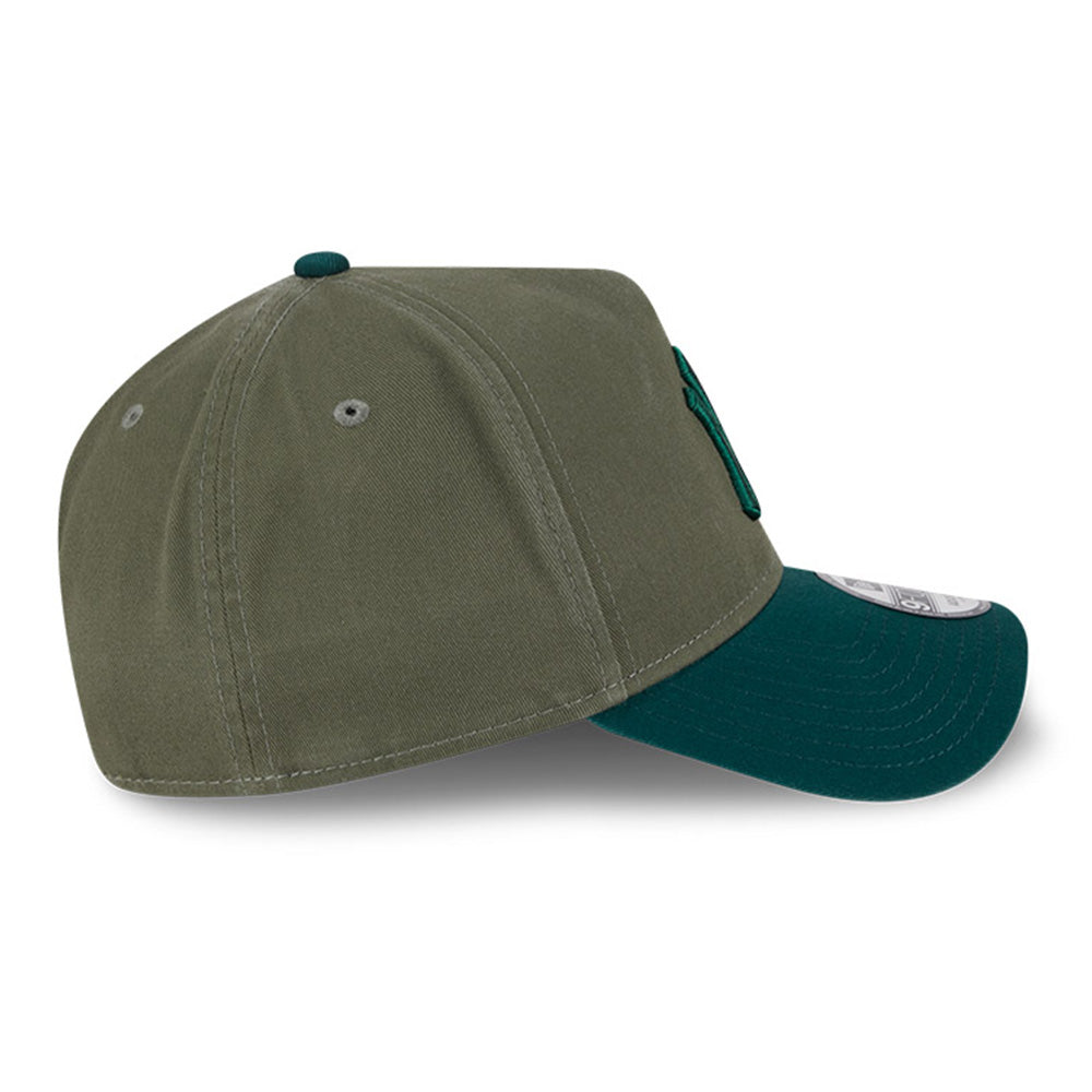 new york yankees two shade wash green 9forty a frame adjustable cap other side