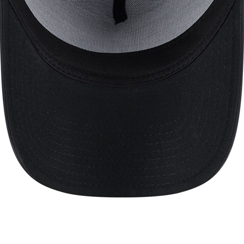 new era los angeles dodgers q325 dwr pro light black 9forty a frame adjustable cap detail and color
