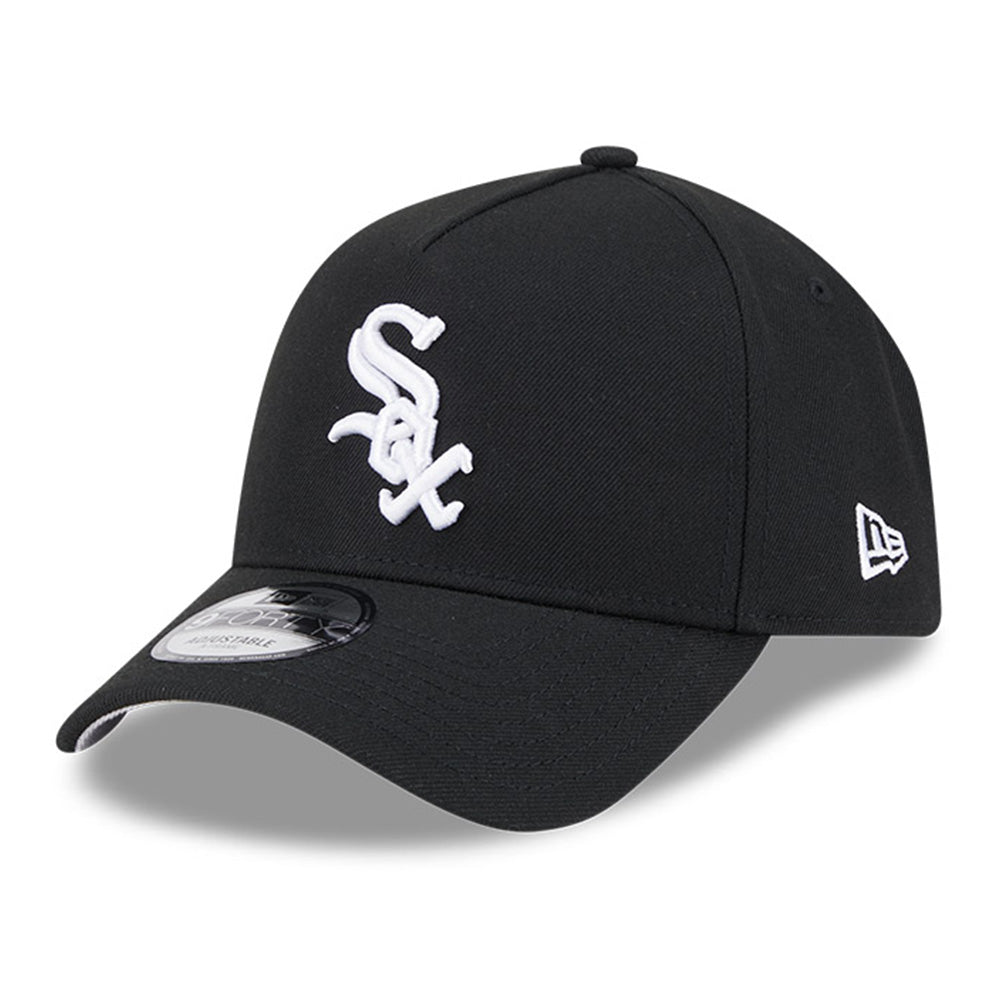 chicago white sox local dishes black 9forty a frame adjustable cap side