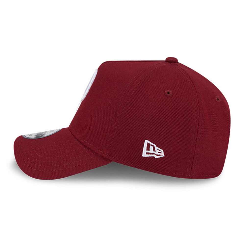 philadelphia phillies local dishes cardinal red 9forty a frame adjustable cap logo and print