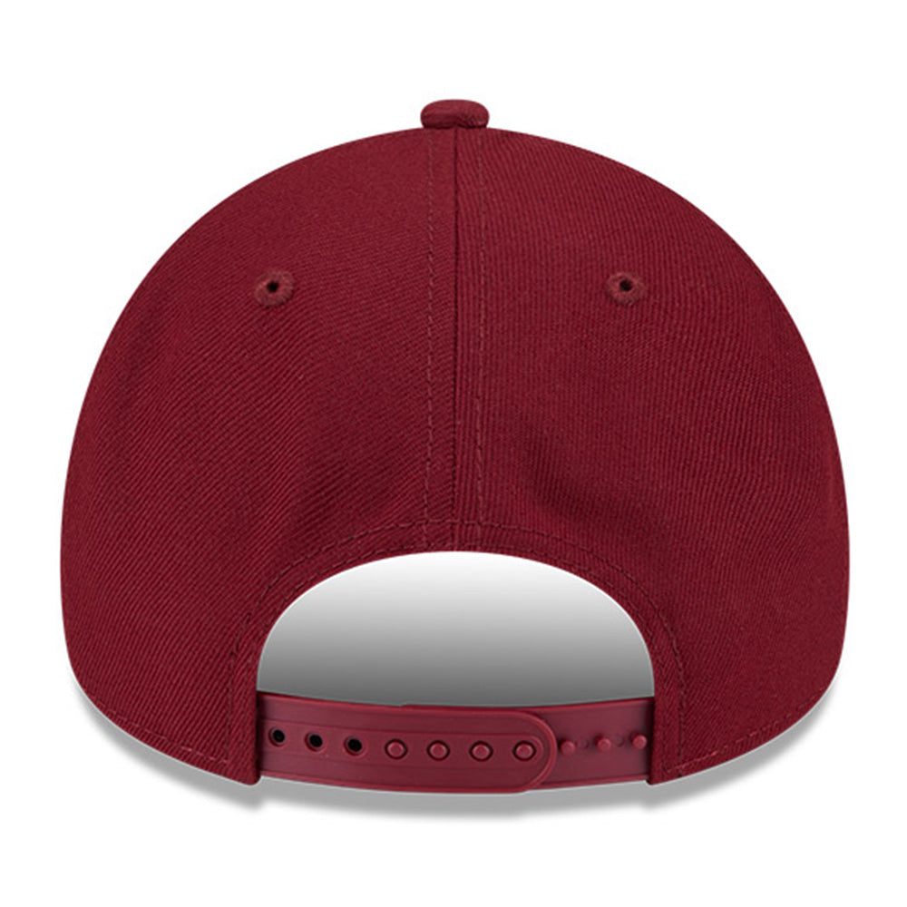 philadelphia phillies local dishes cardinal red 9forty a frame adjustable cap detail and color