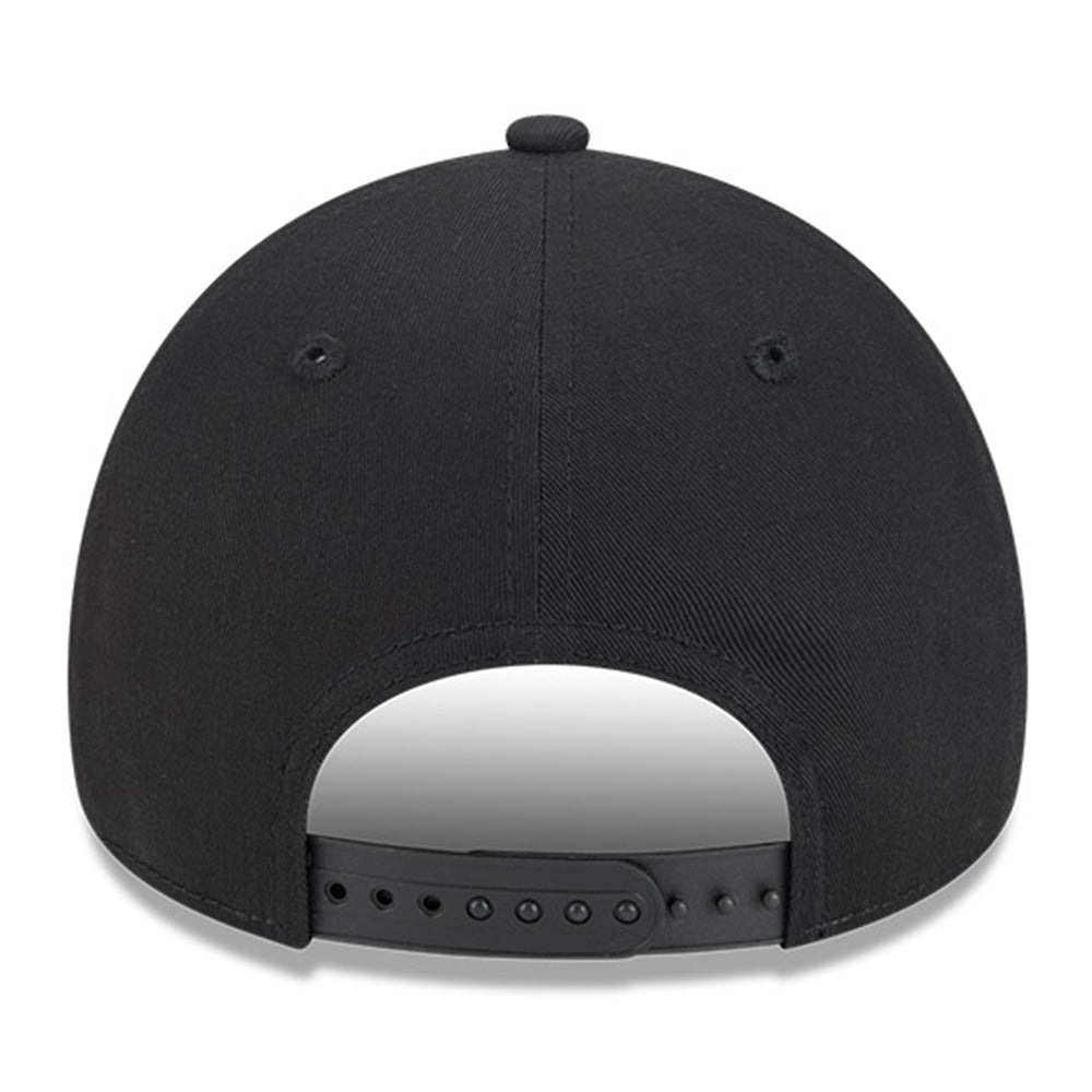 new era san antonio spurs nba arch black 9forty a frame adjustable cap angle