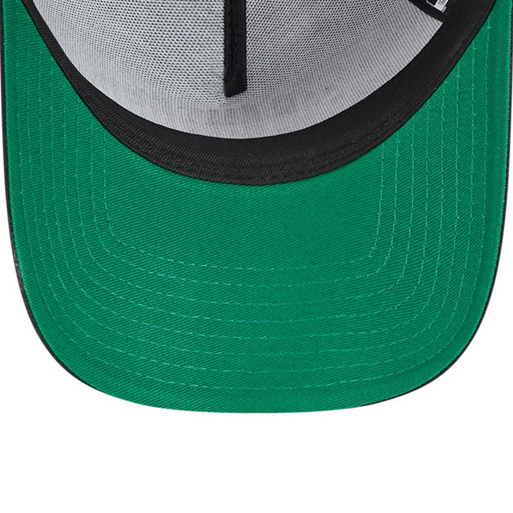 new era chicago bulls nba arch black 9forty a frame adjustable cap detail and color