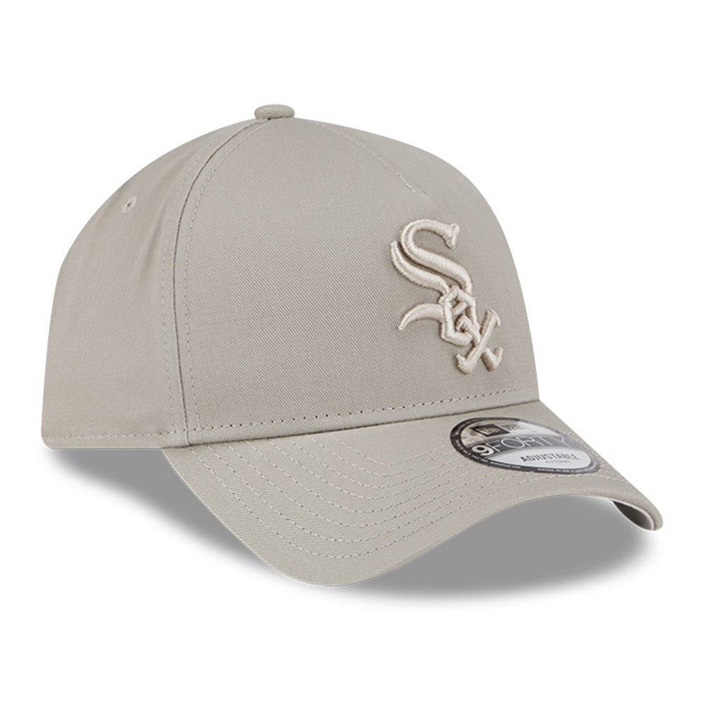 new era chicago white sox pebble stone 9forty a frame adjustable cap logo and print