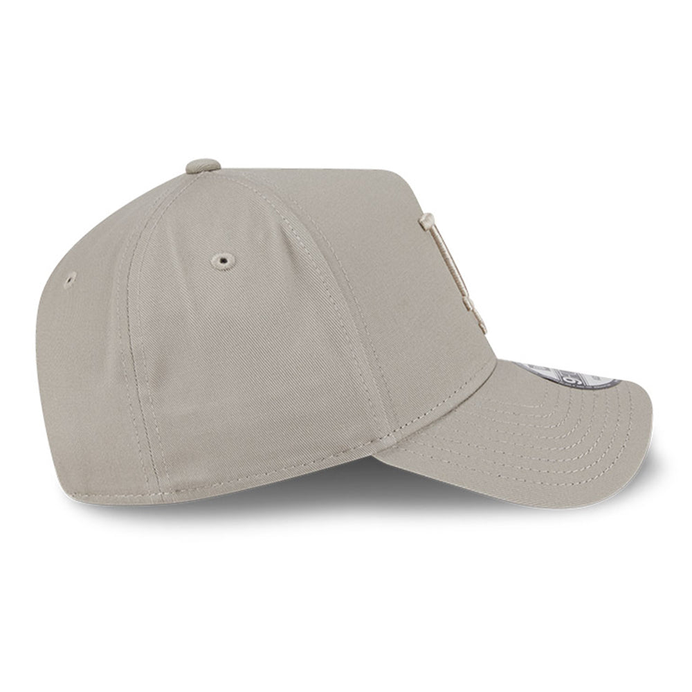 new era los angeles dodgers pebble stone 9forty a frame adjustable cap opposite side or other angle view