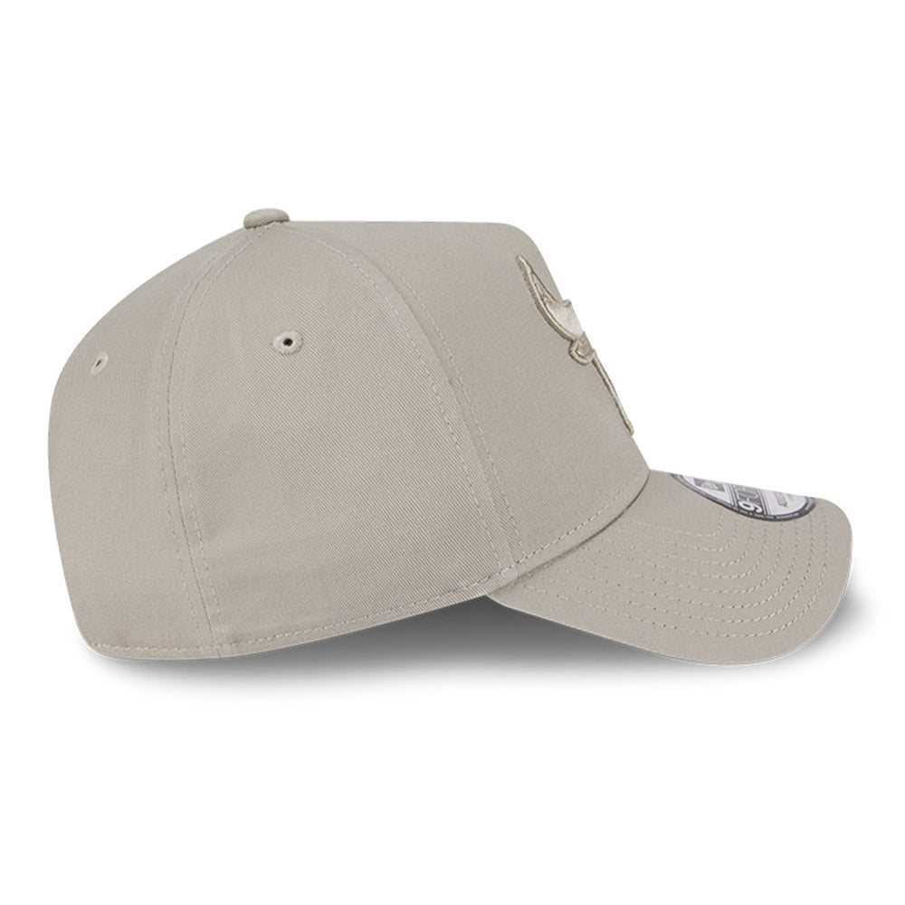 new era chicago bulls pebble stone 9forty a frame adjustable cap side