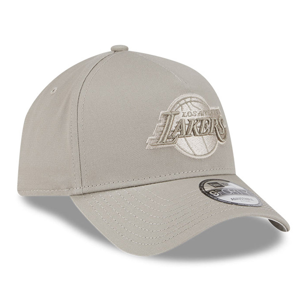 new era los angeles lakers pebble stone 9forty a frame adjustable cap opposite