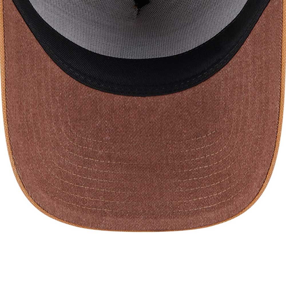 new era chicago white sox washed canvas bronze 9forty a frame adjustable cap angle