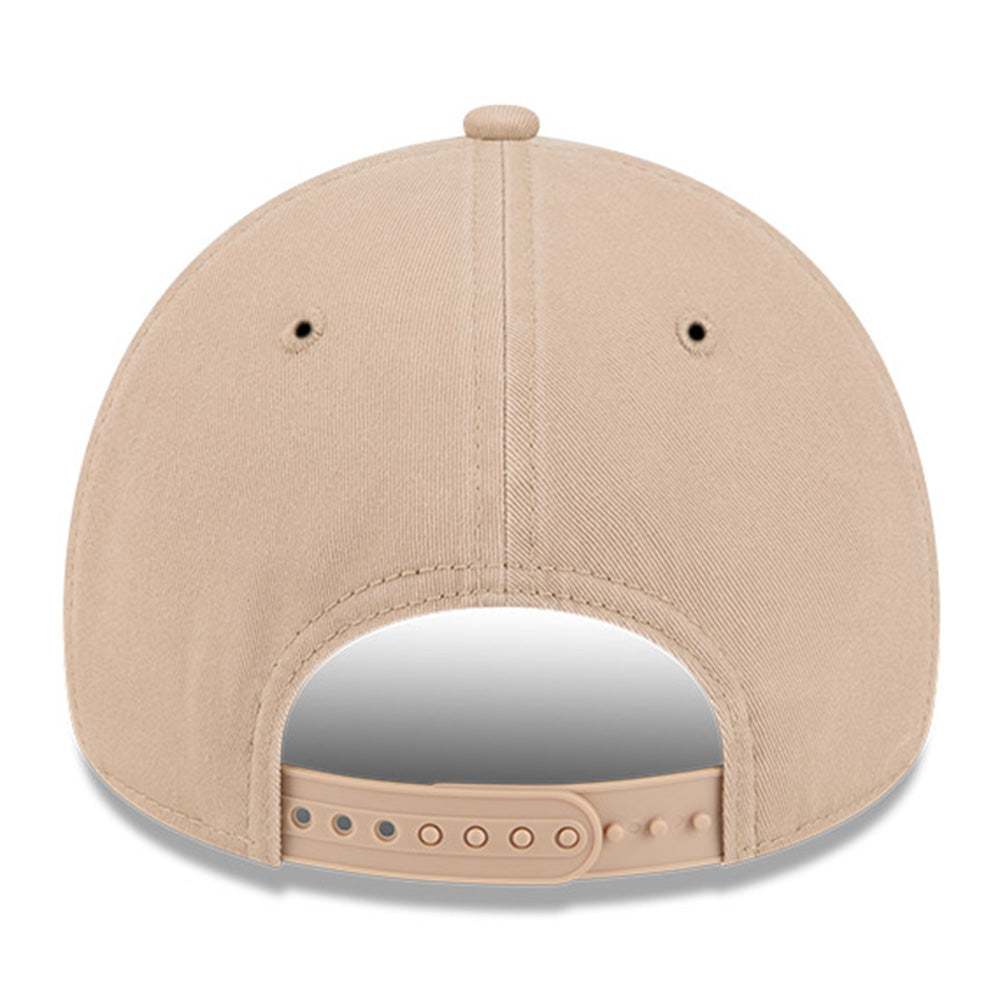 new era new york yankees visor distress camel 9forty a frame adjustable cap angle