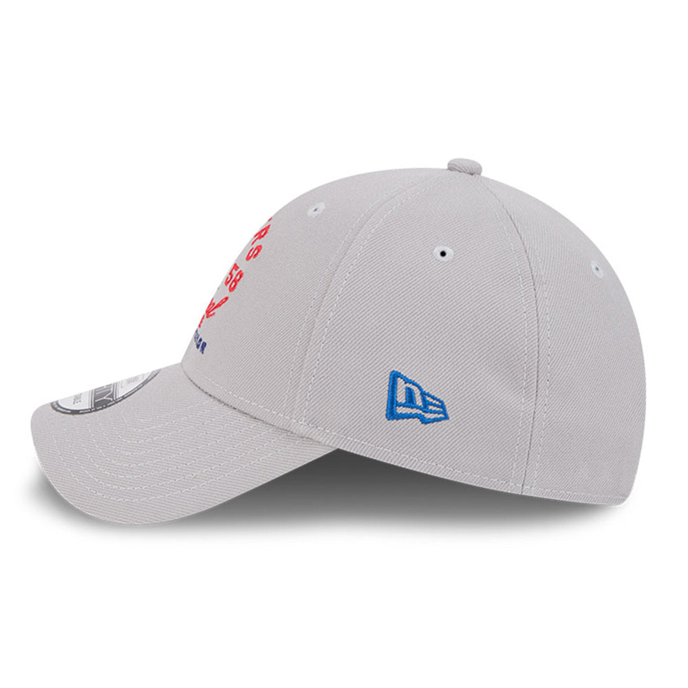 new era los angeles dodgers arch stone 9forty adjustable cap logo and print