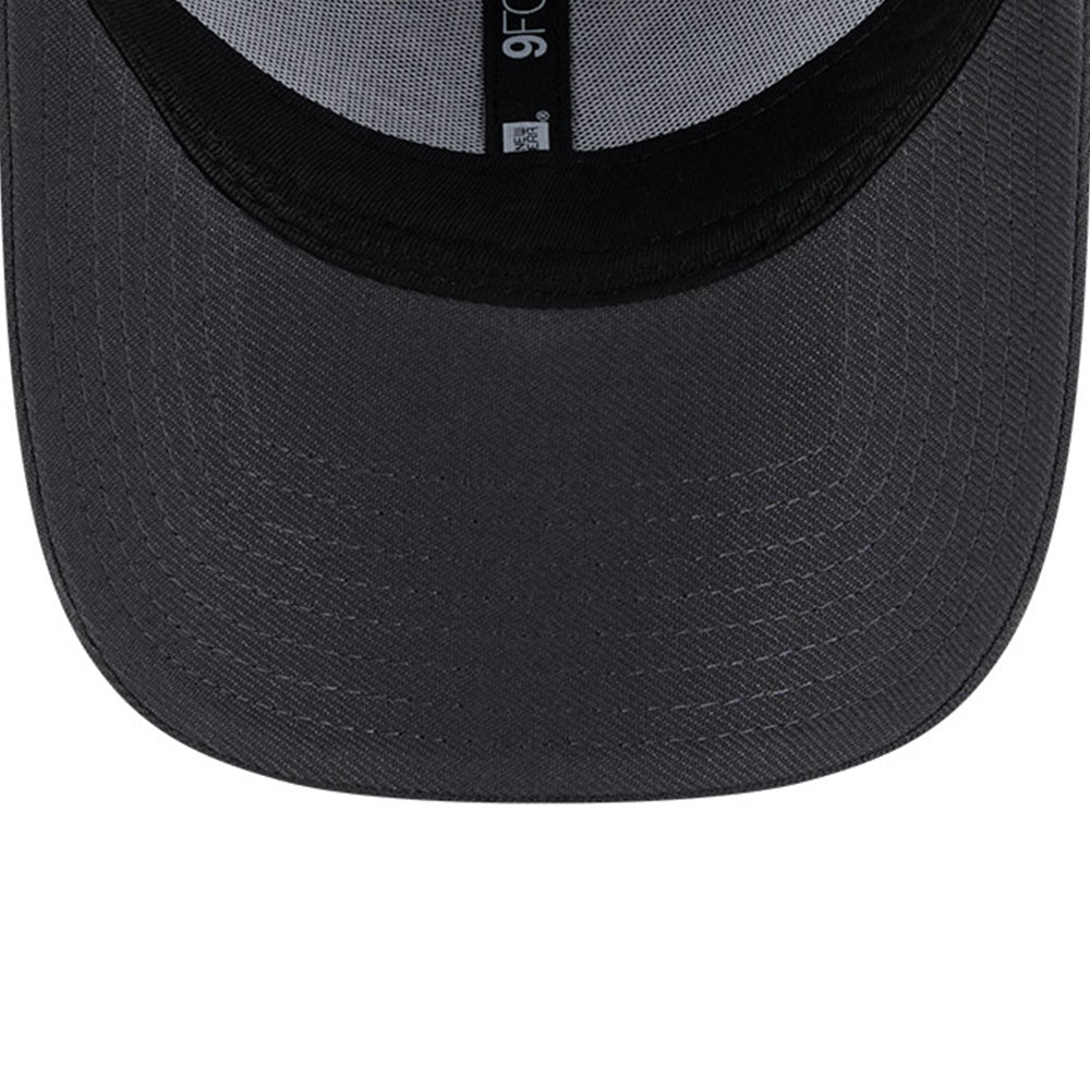 new era new york yankees repreve tonal q325 graphite 9forty snapback cap detail and color