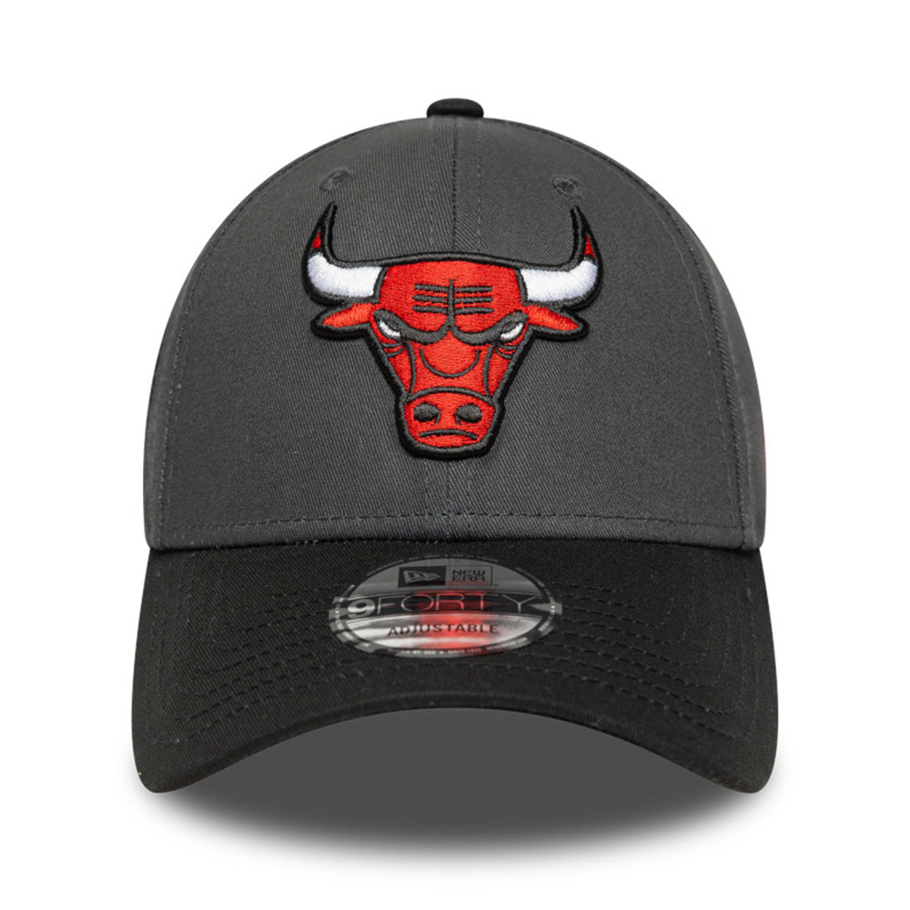 chicago bulls side patch steel clouds 9forty adjustable cap opposite