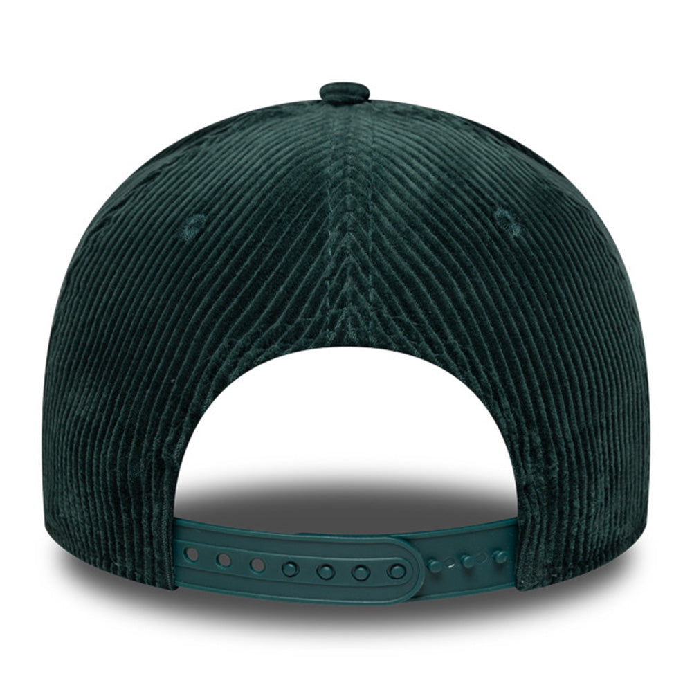 script patch cord deep turquoise 9forty e frame snapback cap back angle
