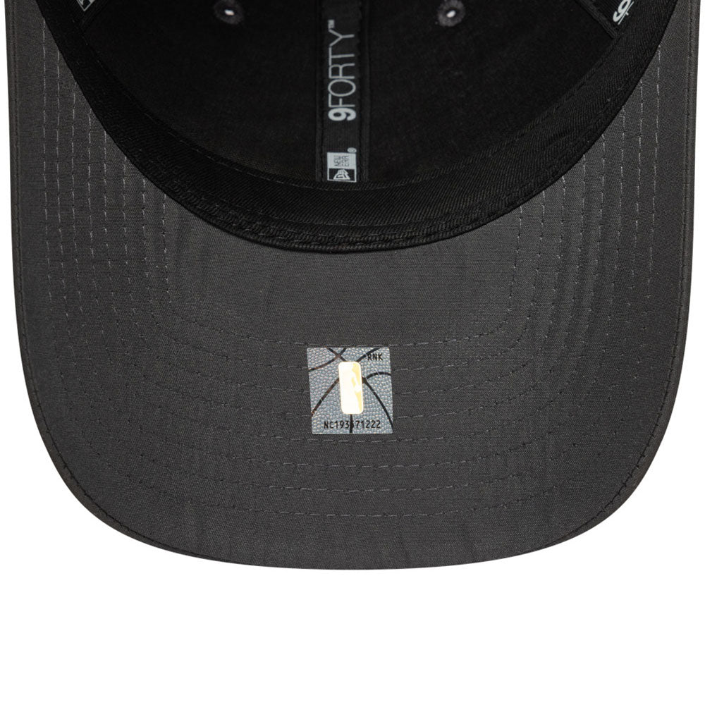 los angeles lakers tonal pin graphite 9forty adjustable cap detail and color