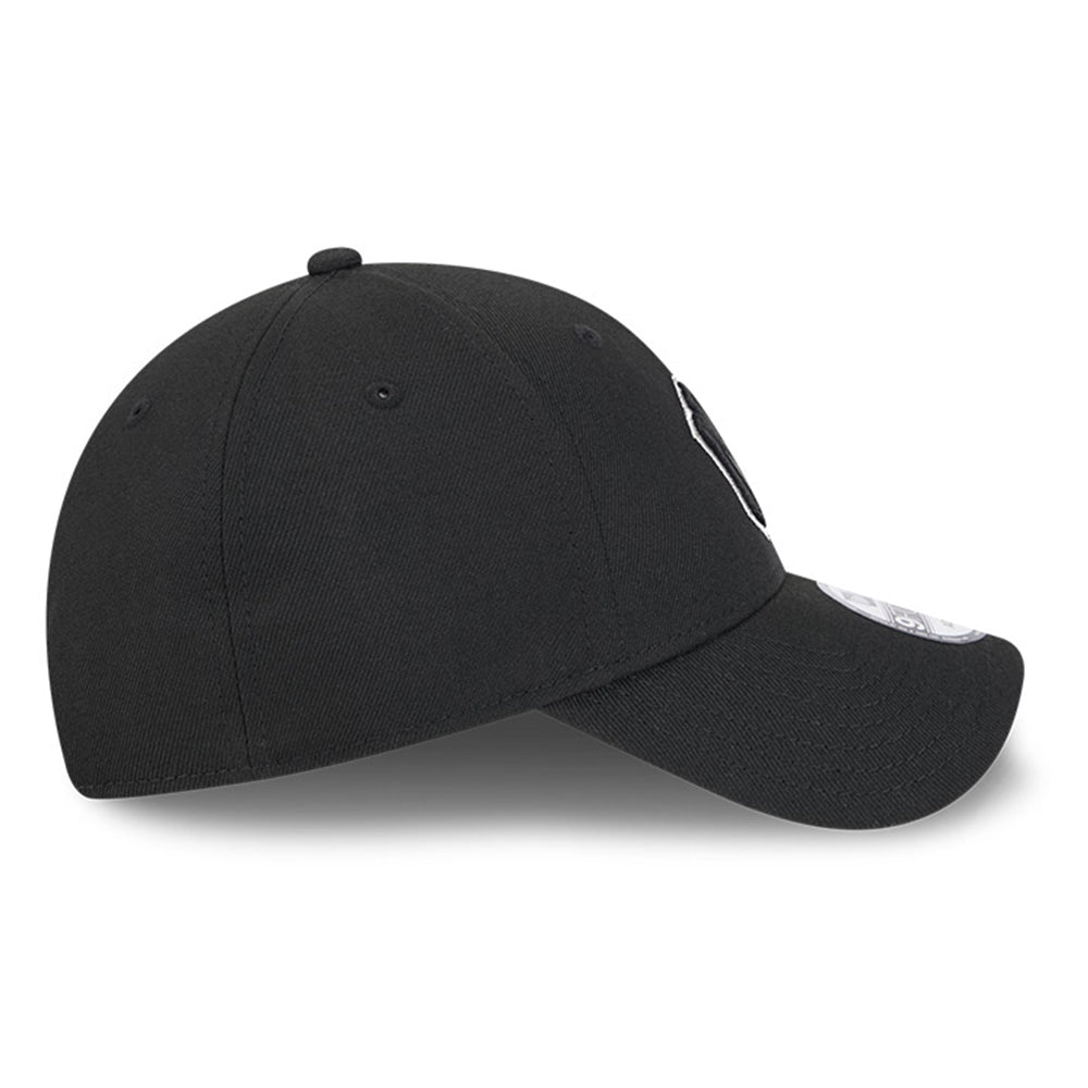 new york yankees black metallic q325 9forty snapback cap other side