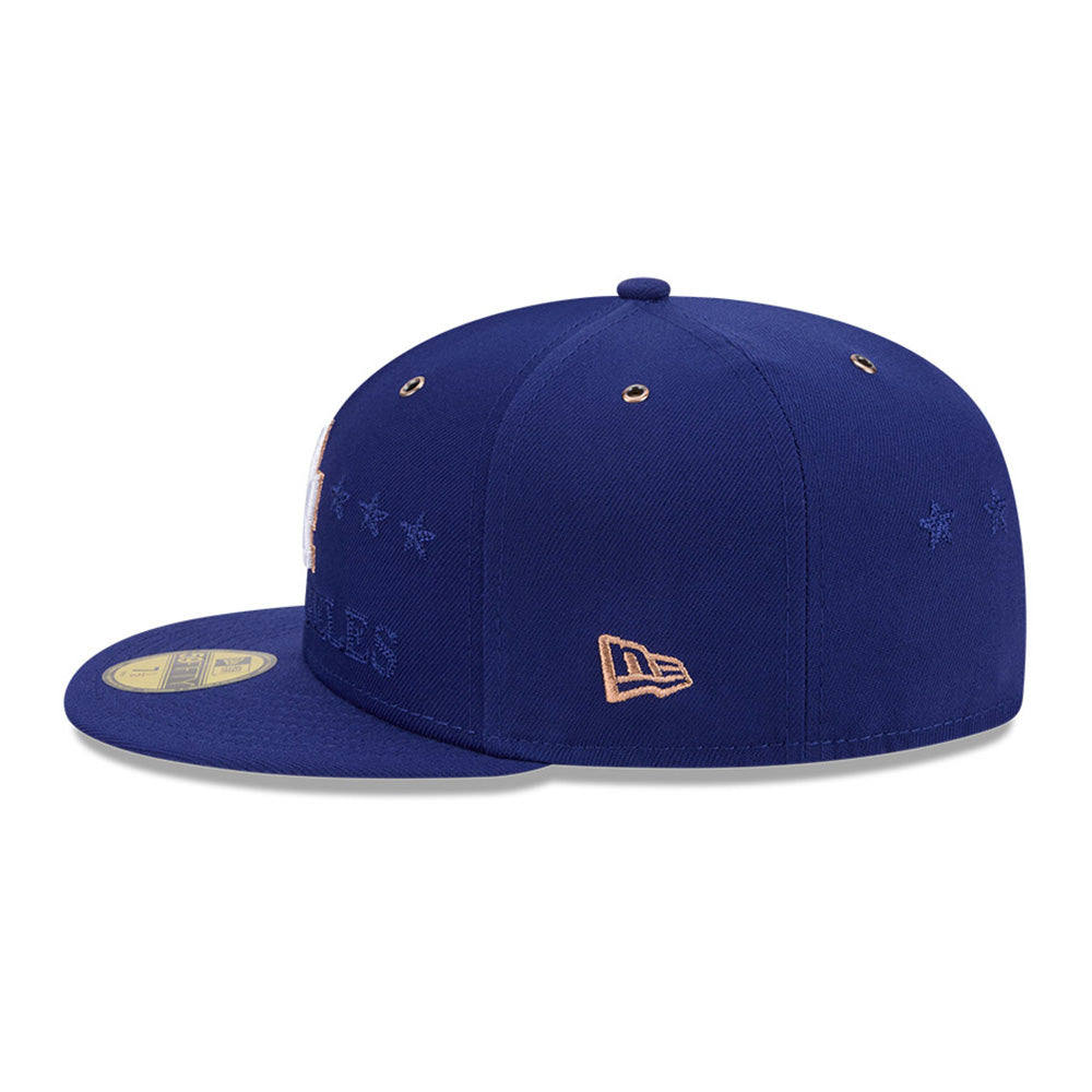 new era los angeles dodgers all star 2026 dark blue 59fifty fitted cap side