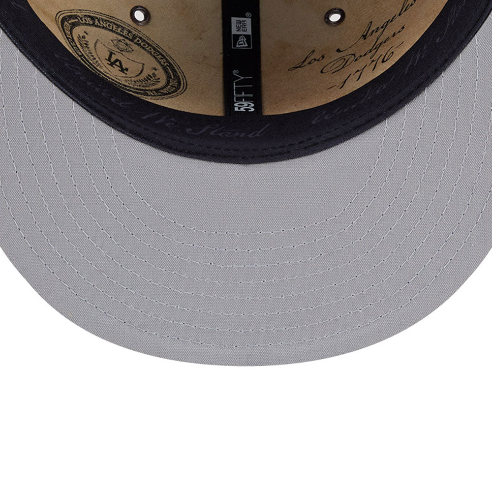 new era los angeles dodgers all star 2026 dark blue 59fifty fitted cap angle