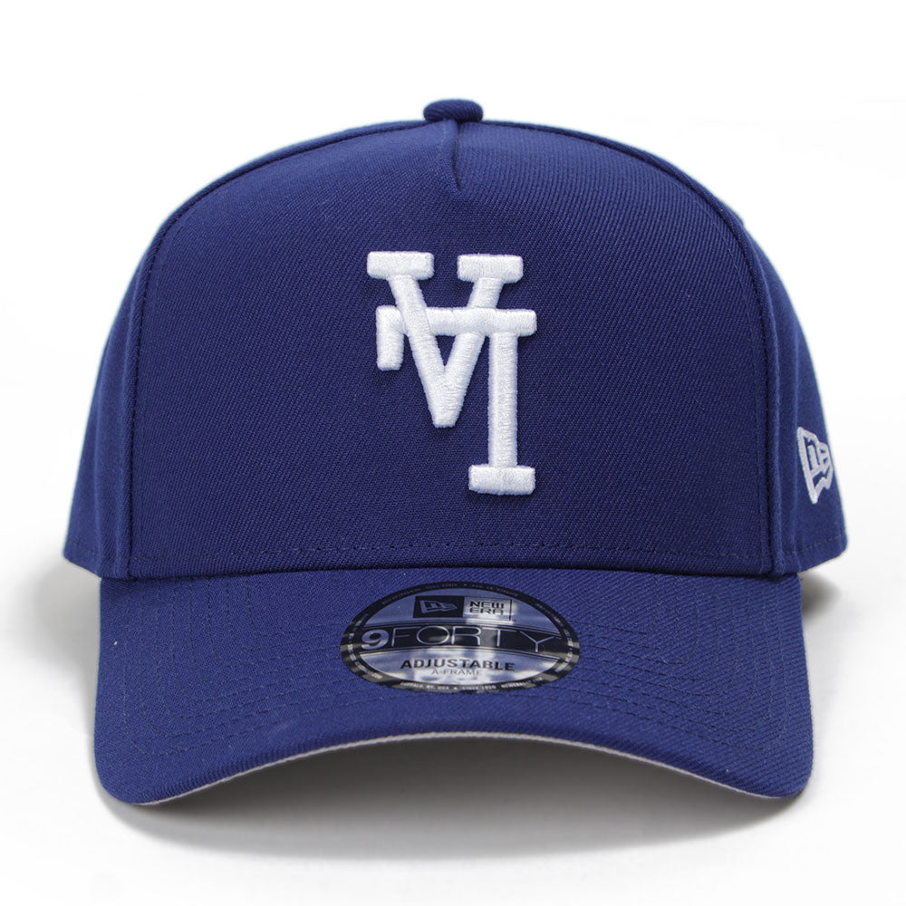los angeles dodgers mlb upside down dark royal 9forty snapback cap opposite