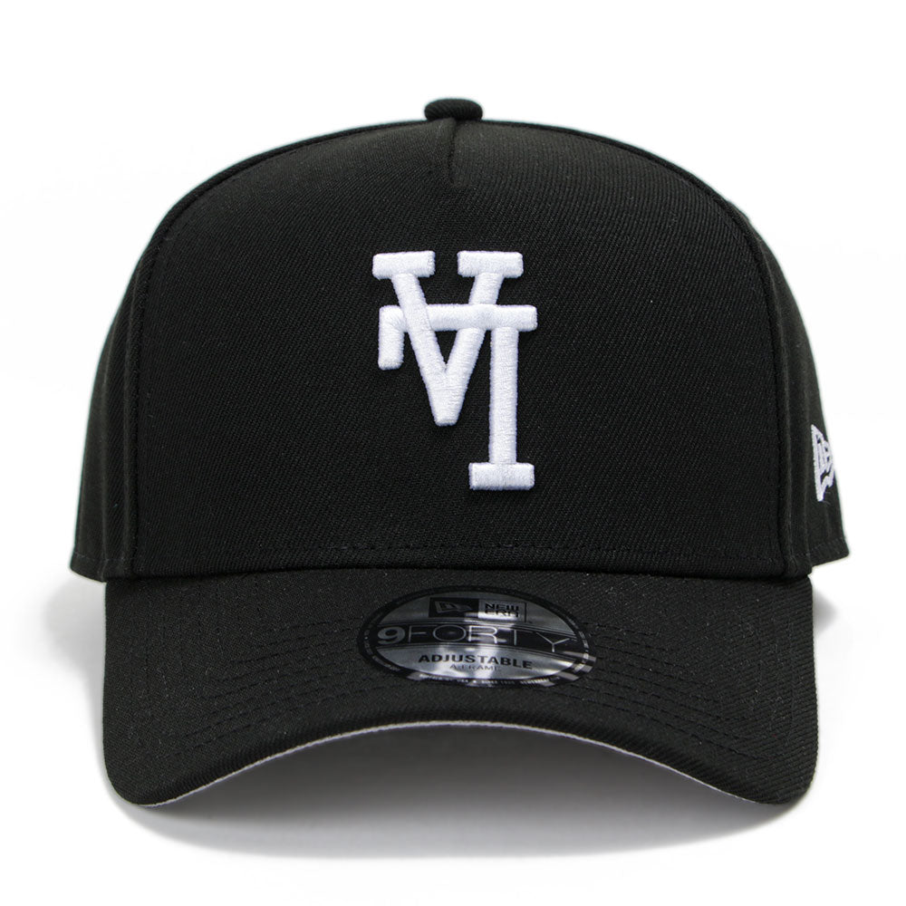 los angeles dodgers mlb upside down black 9forty snapback cap opposite