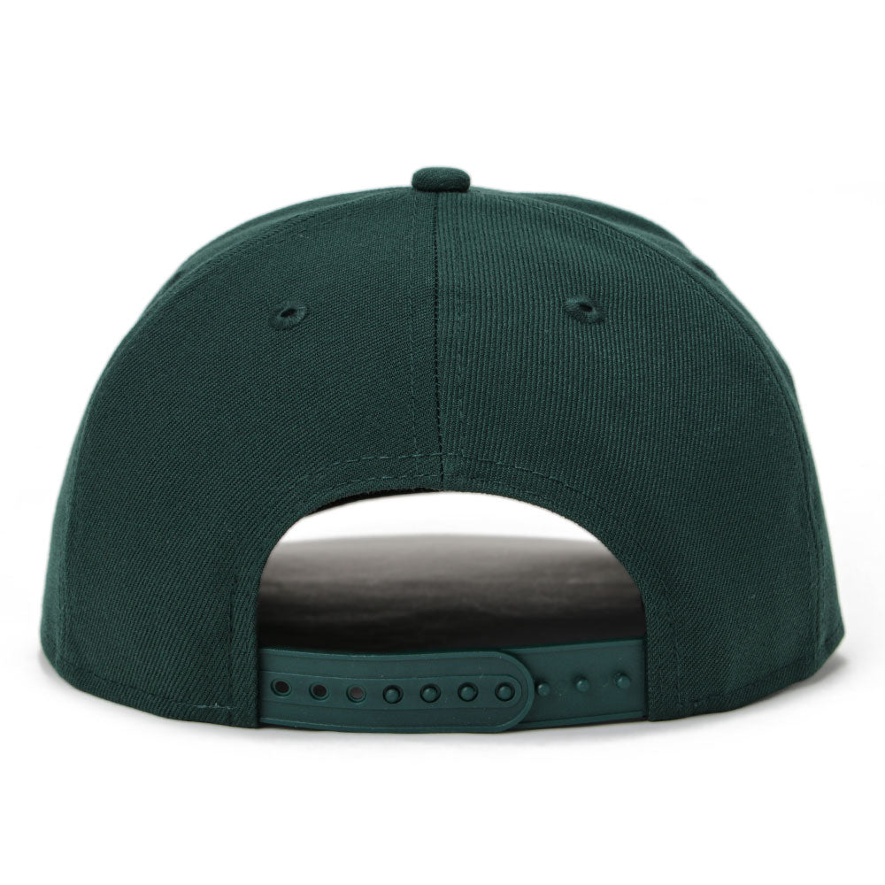 oakland athletics mlb upside down dark green 9forty a frame snapback cap opposite