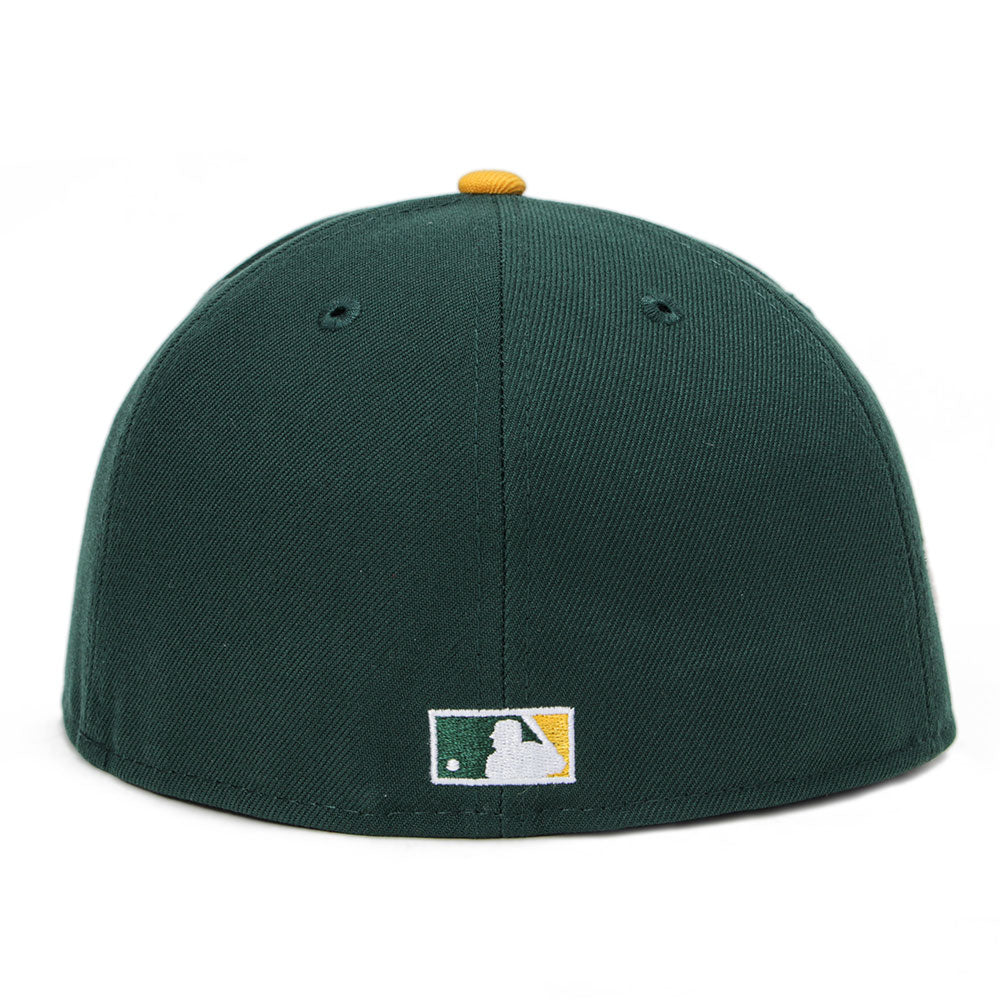 oakland athletics mlb upside down dark green 59fifty fitted cap opposite