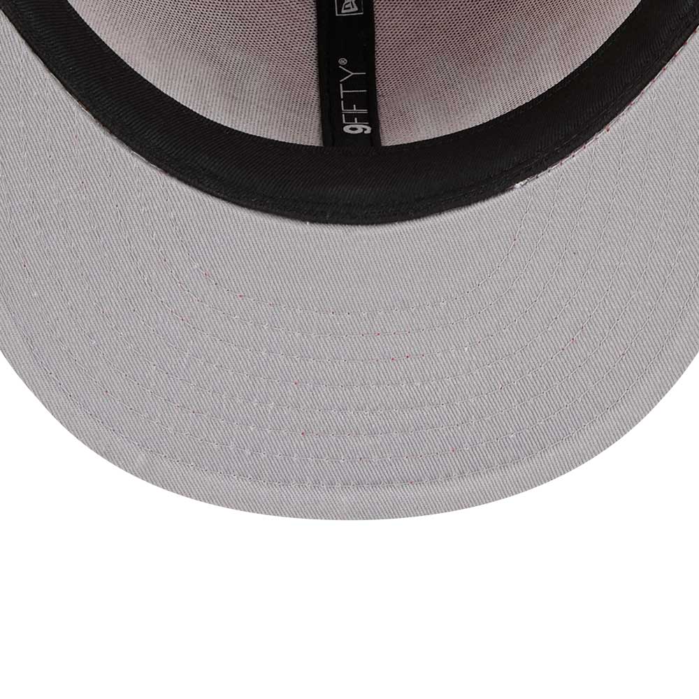 new era new york yankees los angeles dodgers two team scarlet 9fifty snapback cap opposite