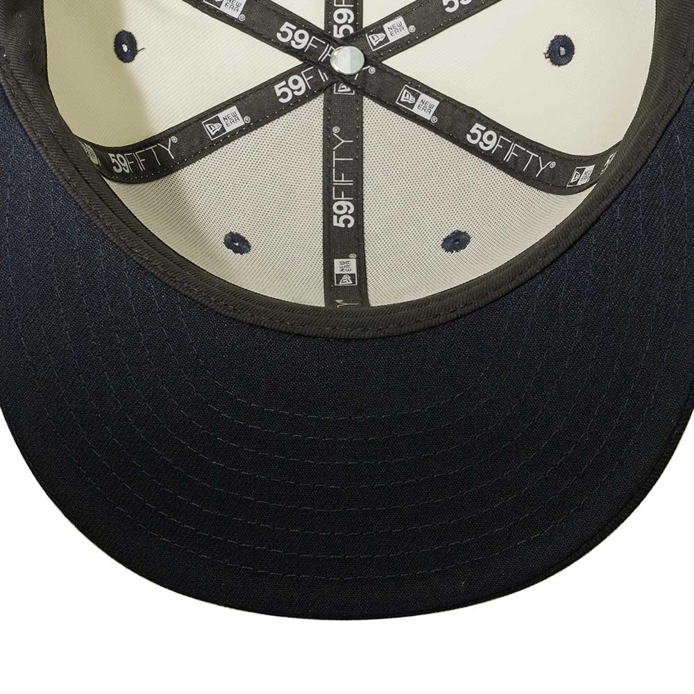 New Era Guam Exclusive Chrome White Navy 59FIFTY Fitted Cap