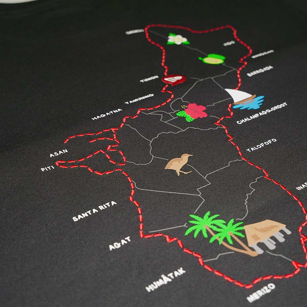 New Era Guam Exclusive Black Short Sleeve T-Shirt
