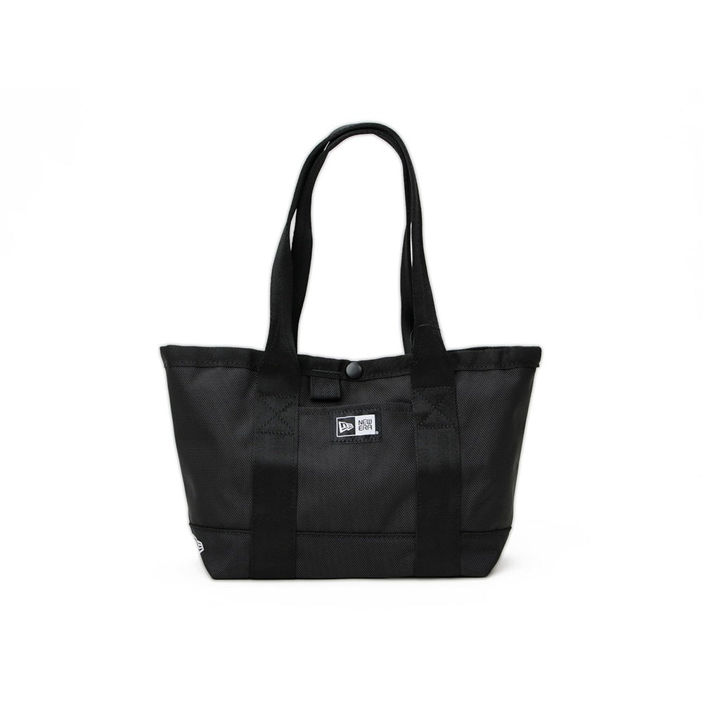 box logo 1680d black mini tote bag