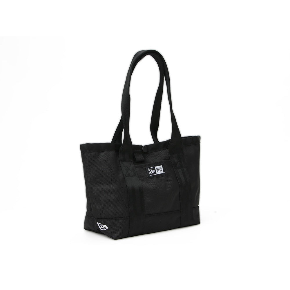 box logo 1680d black mini tote bag other details
